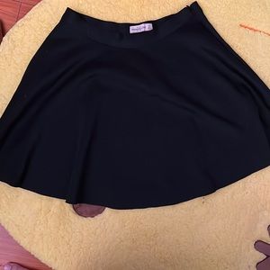 Abercrombie black circle skirt